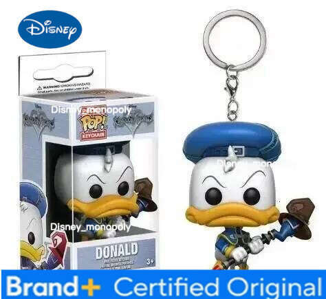 Disney FUNKO POP Keychain SCROOGE McDUCK Zombie Kenny TINA BELCHER ASH SALLY Seated CHOST RIDER ELVIRA Marvels Action Figure Model Toys H260205