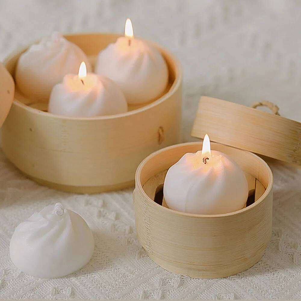 Xiaolongbao Scented Candles Romantic Air Fragrance Diffuser Fresh Home Lasting Aromatherapy Companion Christmas Gift S260204
