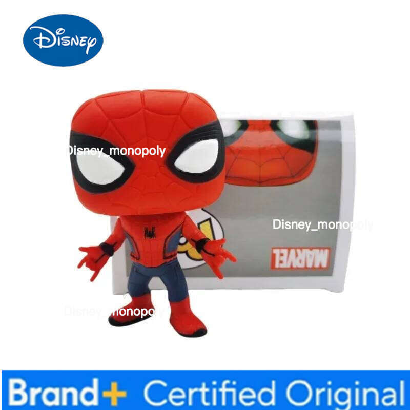 Disney High Quality Homecoming The Avenger Parker Spider #220 Black Gold Suit popstyle action figure Toys for kids Xmas gift H260205