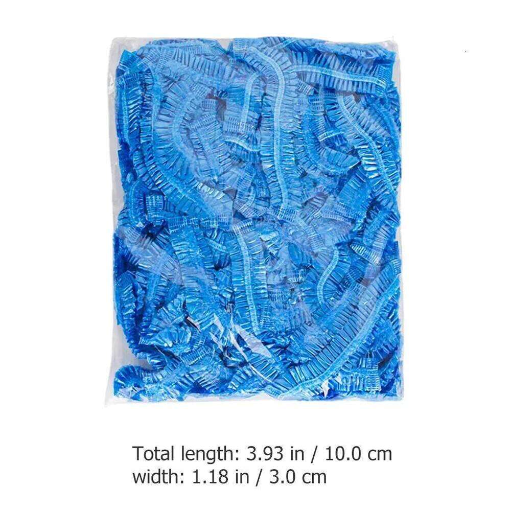 200pcs Boot Covers One-time Shoes Cover Plastic Overshoes S260204