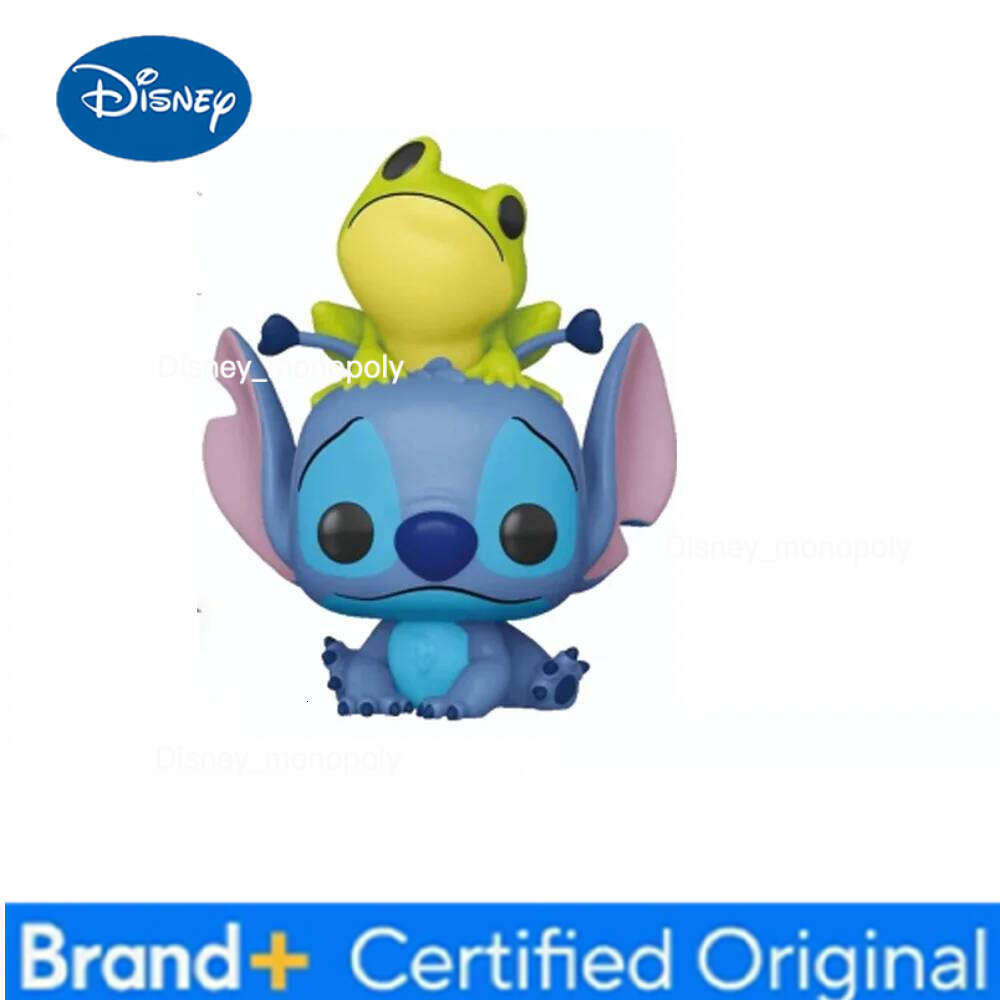 Disney MINISO Elf Hot Sale Star Baby Stitch Little Gold Handmade Vinyl PVC Doll Toy Children's Gift H260205