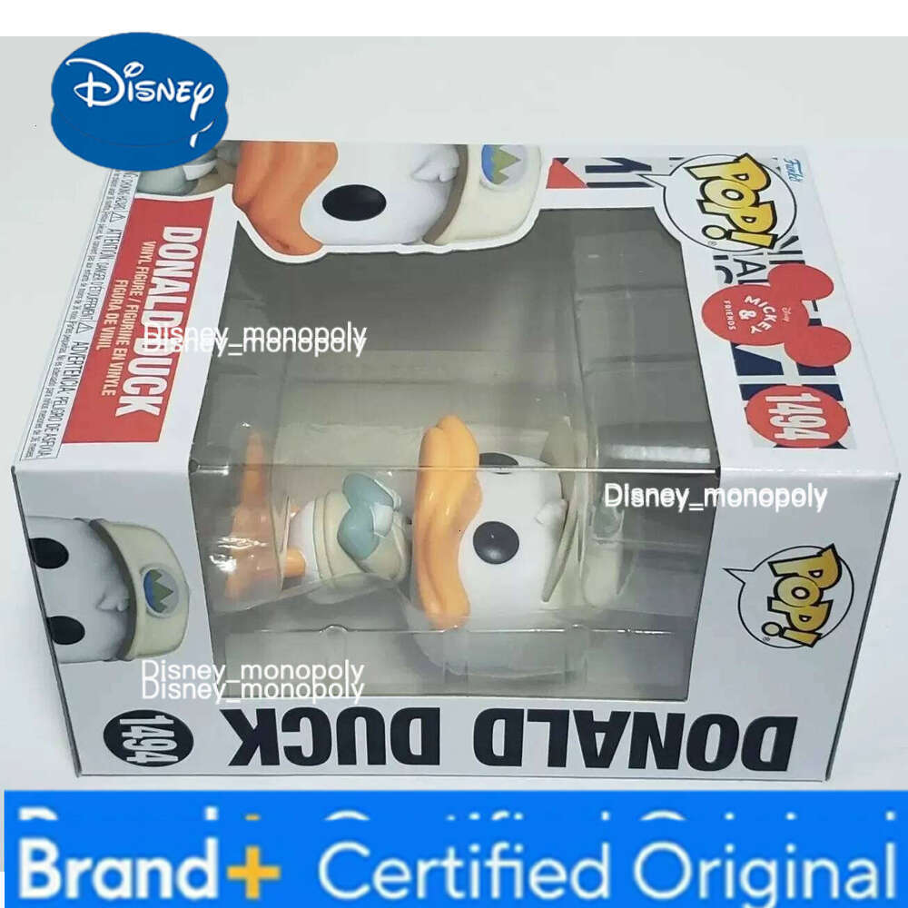 Disney Funko Pop Donald Duck Action Figures Model Toys Anime Collectible Vinyl Figure Decoration Figureine Kids Festival Gifts H260205