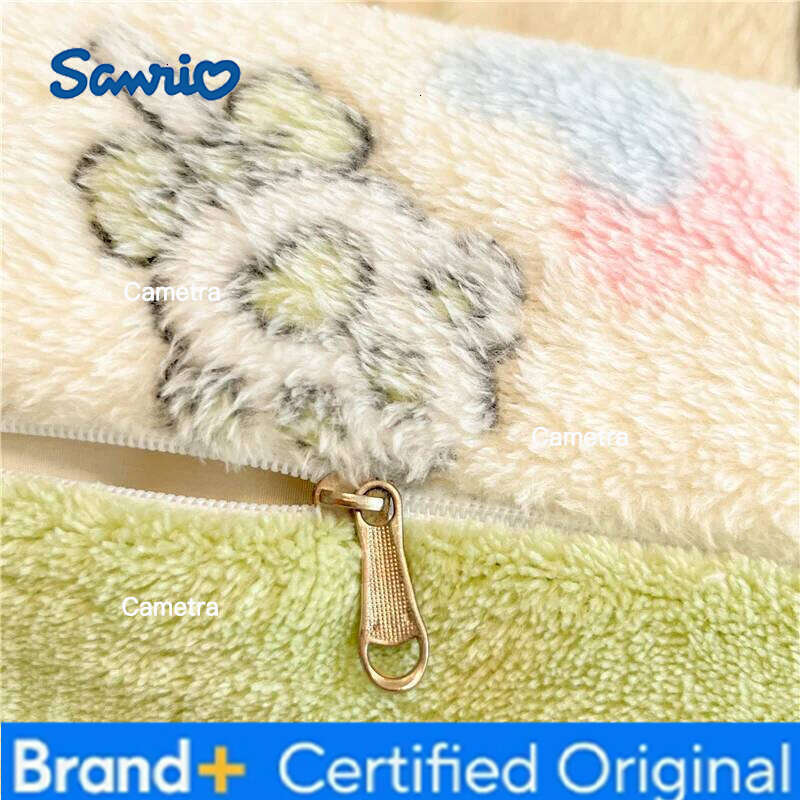 Sanrio 1pc Coral Fleece Duvet Cover Cat Printed Thick Warm housse de couette for Winter Cartoon Style Single/Queen/King dekbedovertrek H260205