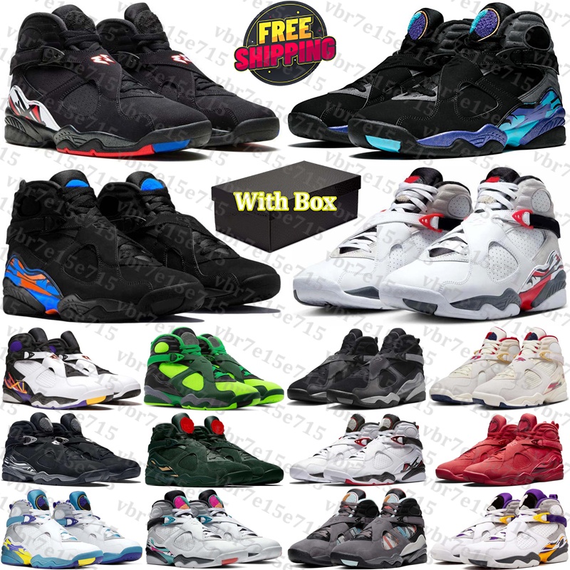 Free Shipping With Box Designer Basketball 8 8s Shoes sneakers for Bugs Bunny mens men Gunsmoke BIN 23 Chrome Playoffs Cavs trainers