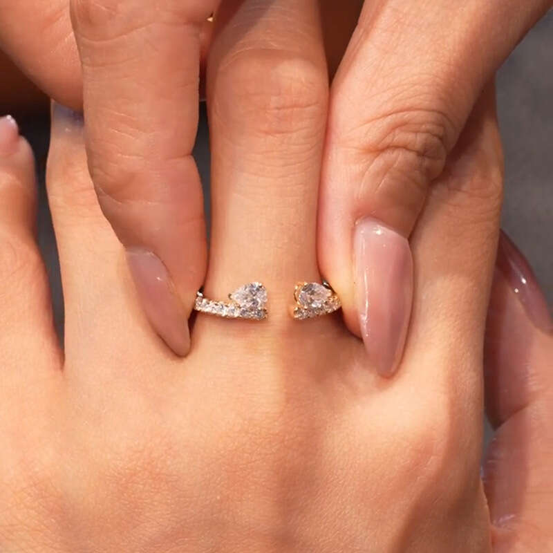 Octopus Shimmering Diamond Ring Fashionable Luxury Jewelry Luxury Women's Ring