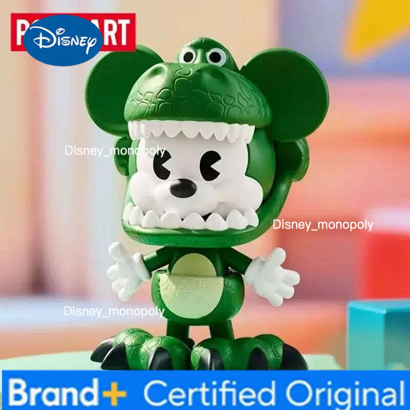 Disney POP MART REMIXED Mickey Meets PIXAR Series Genuine Blind Mystery Box Guess Bag Toys Doll Anime Figure Desktop H260205