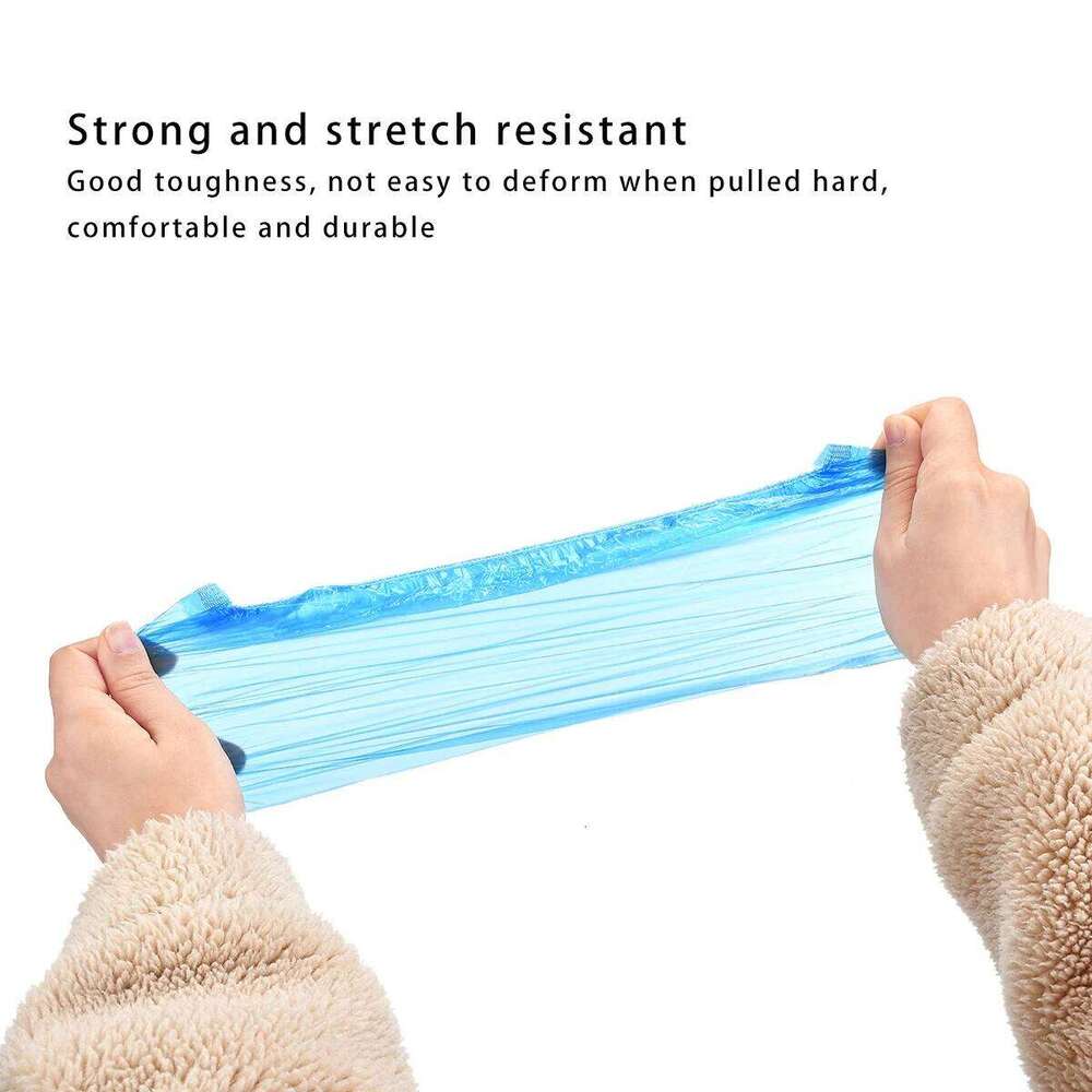 100pcs Waterproof Boot Plastic Disposable Covers Overshoe Blue Rain Shoe Mud-proof Carpet Cleaning Household Medical S260204 8a5