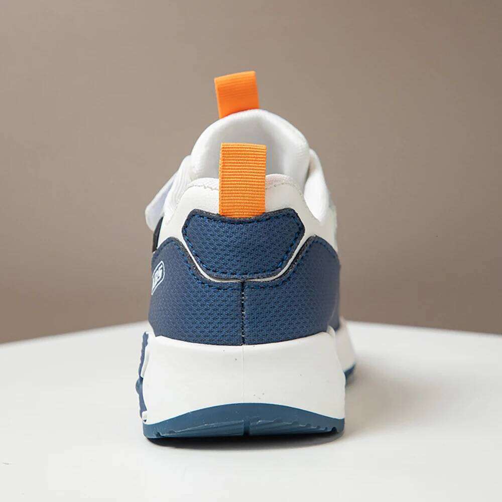 2026 New PU Leather Sport For Children Trend Fashion Kid's Sneakers Soft-soled Outdoor Boy's Girl's Running Shoes 25H1219