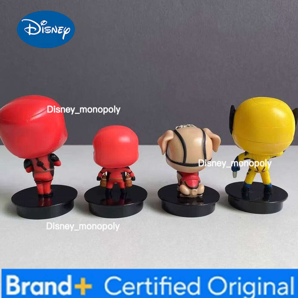Disney Deadpool-Wolverines Action Toys Movies DOGPOOL Anime Figure Dolls Desktop Decor Gifts for Chidren H260205