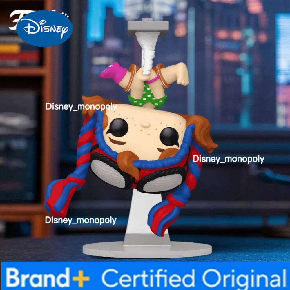 Disney Spider-Punk Action Marvel Series Anime Mayday Parker Figure Model Original Limited Edition Collect Decoration Toys Gifts H260205