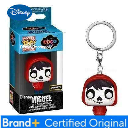 Disney Minimum price Funko POP Belle Coco Miguel Donald Turtles Freddy Boss Baby Snoopy W John Cena Joker Mayor Webby Keychain Kid Toy H260205