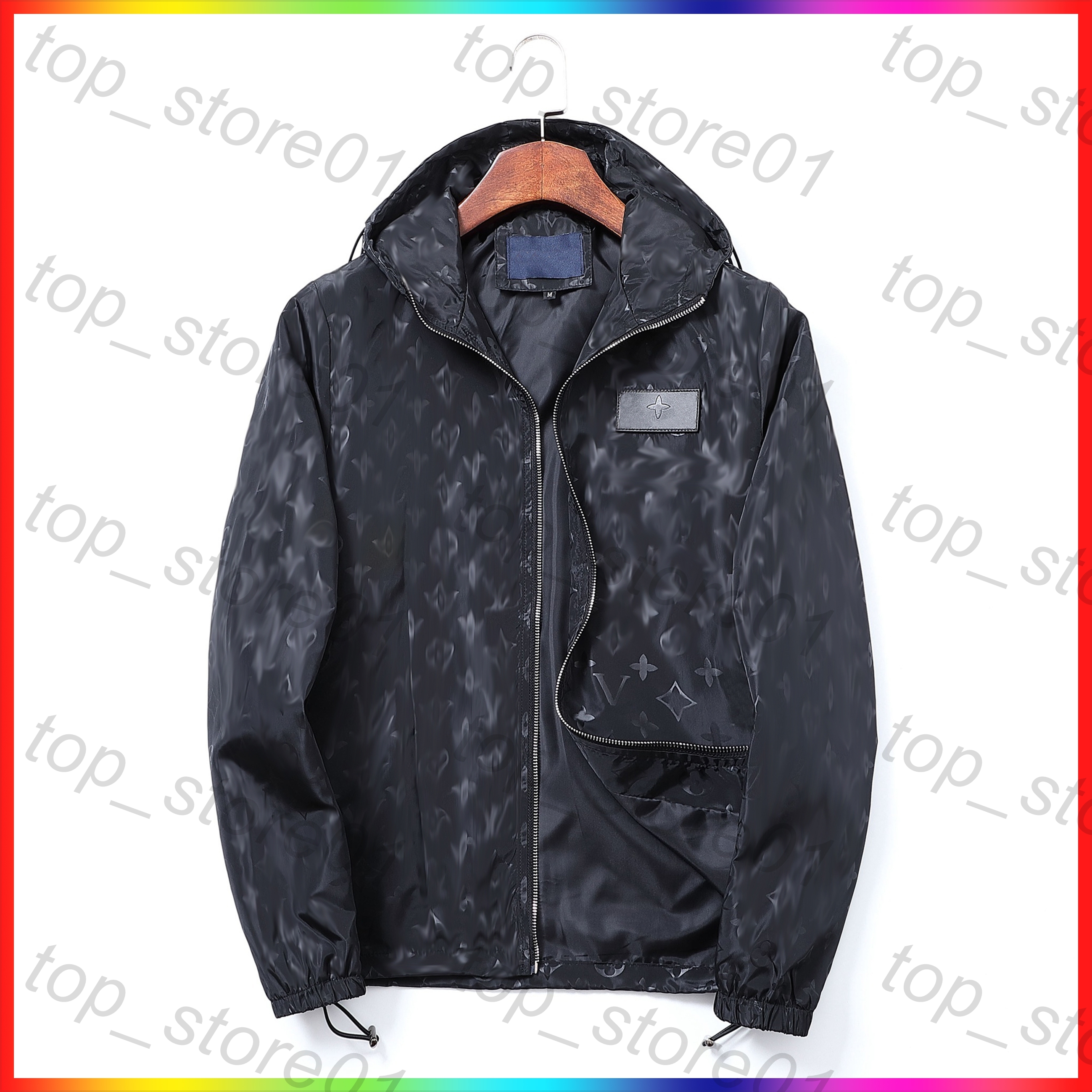 2025 New designers Mens jackets Thin Men Waterproof Wind Breaker Coat Zipper Hoodie Jacket Quick Drying Sport Luxury Autumn Slim Outerwear Clothing Windbreaker