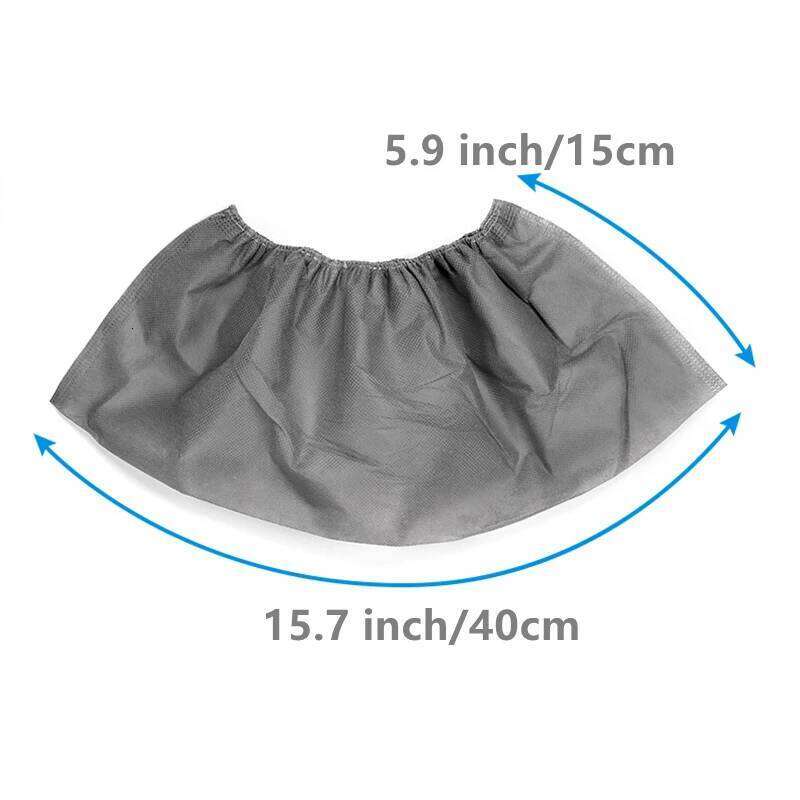 Disposable Shoe Covers 100PCS Non Slip Durable Waterproof Boot Cover for Floors Indoor Outdoor Workplace Shoes Booties Protector S260204 4bf