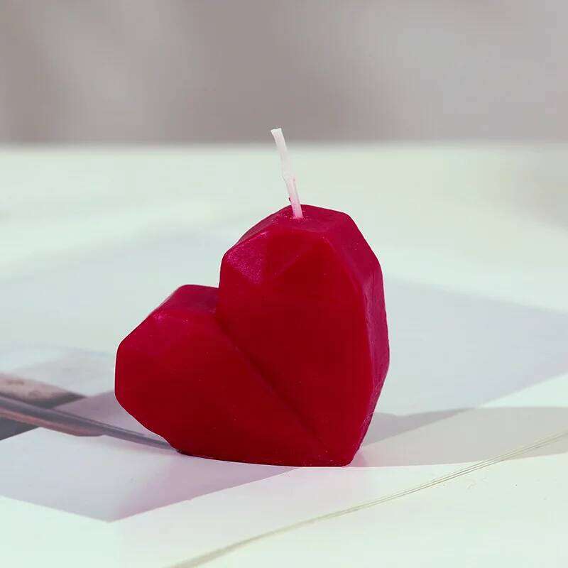 Valentine's Day, Wedding, Qixi Festival Gifts: Handmade Romantic Heart Scented Candles | Creative Souvenir S260204