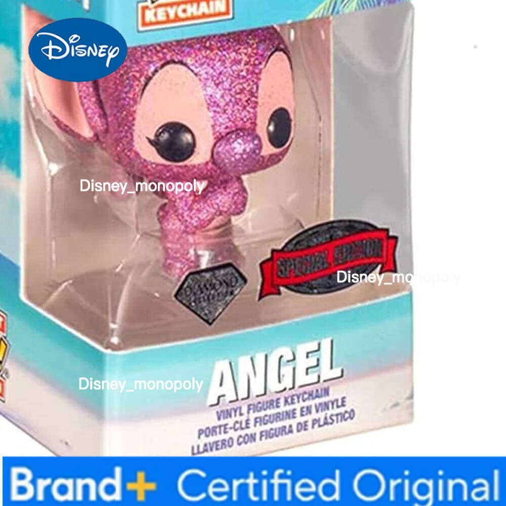 Disney Pocket Keychain Scrump Summer Stitch Figure Model Toy H260205