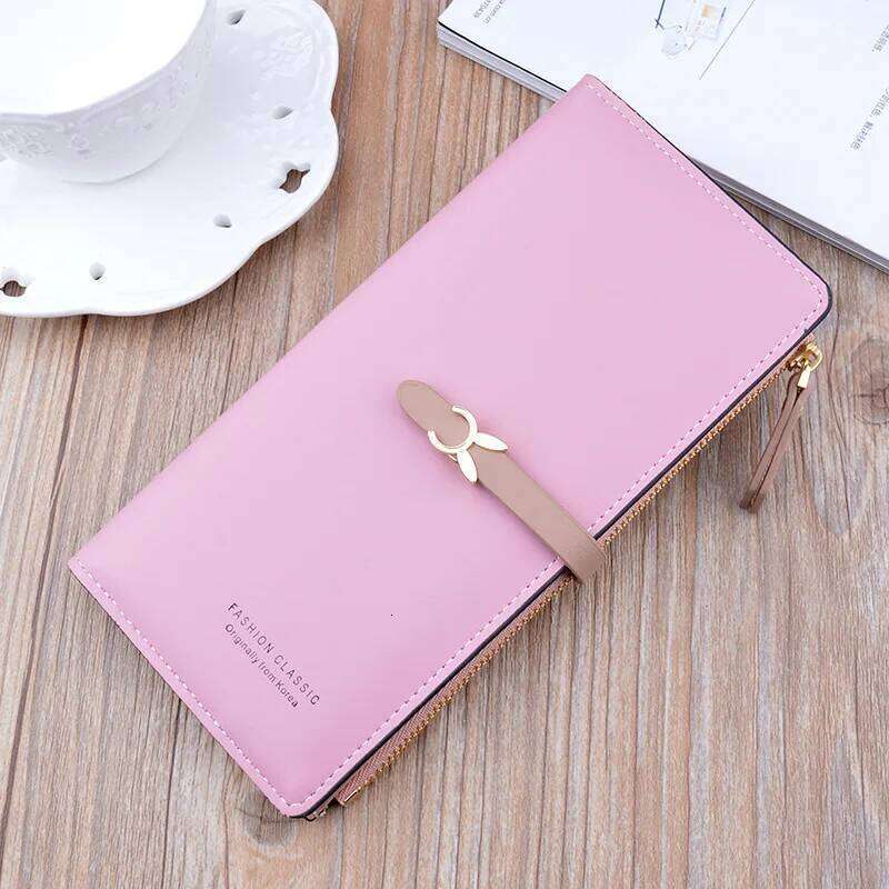 New Trends Wallets Women Luxury Brand Design Long Wallet Zipper Purses Female Short Coin Purse Holder Z260205