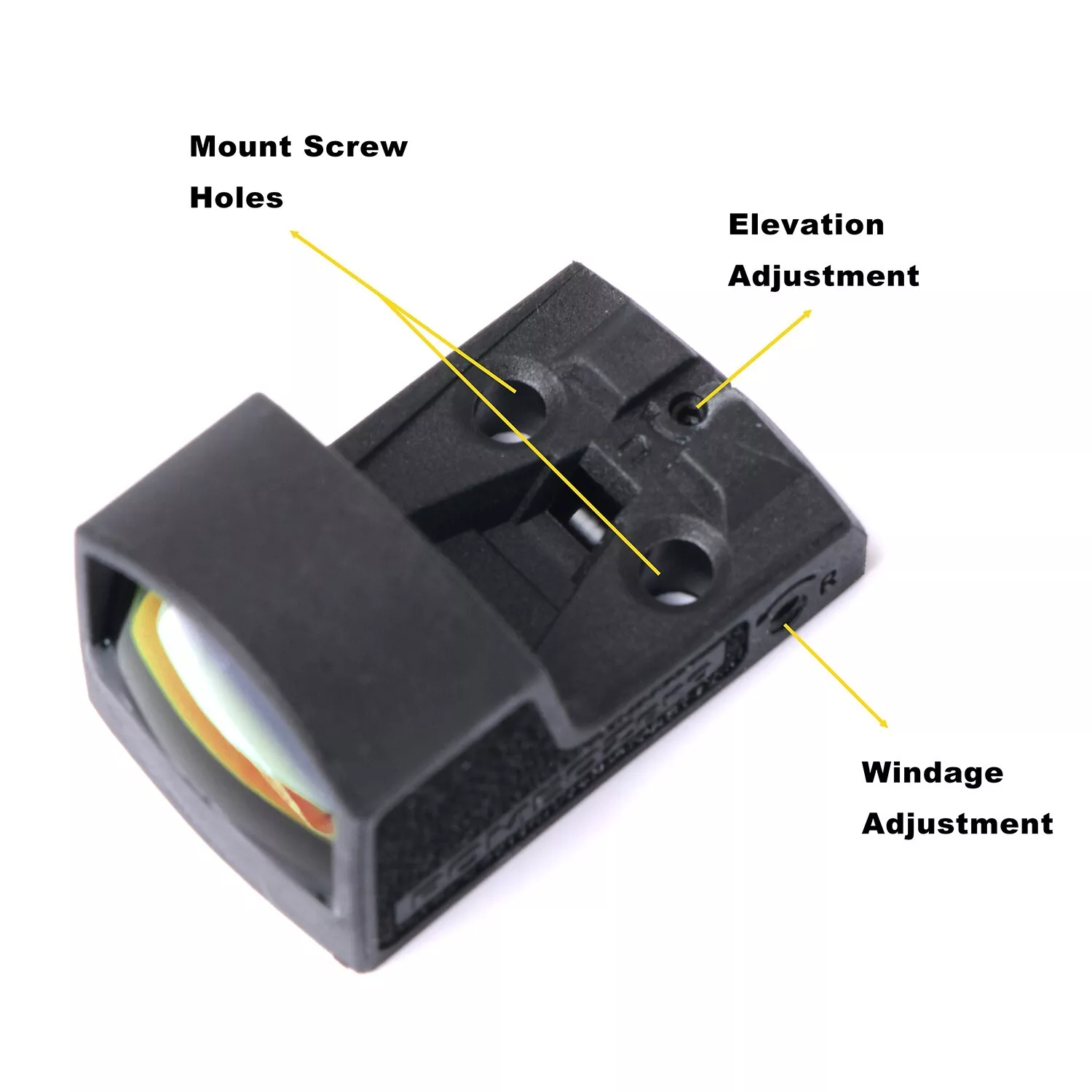 ROMEOZero 1x 24 mm 3 MOA Red Dot Sight with Protective Shroud - Black / TAN (SOR01300)