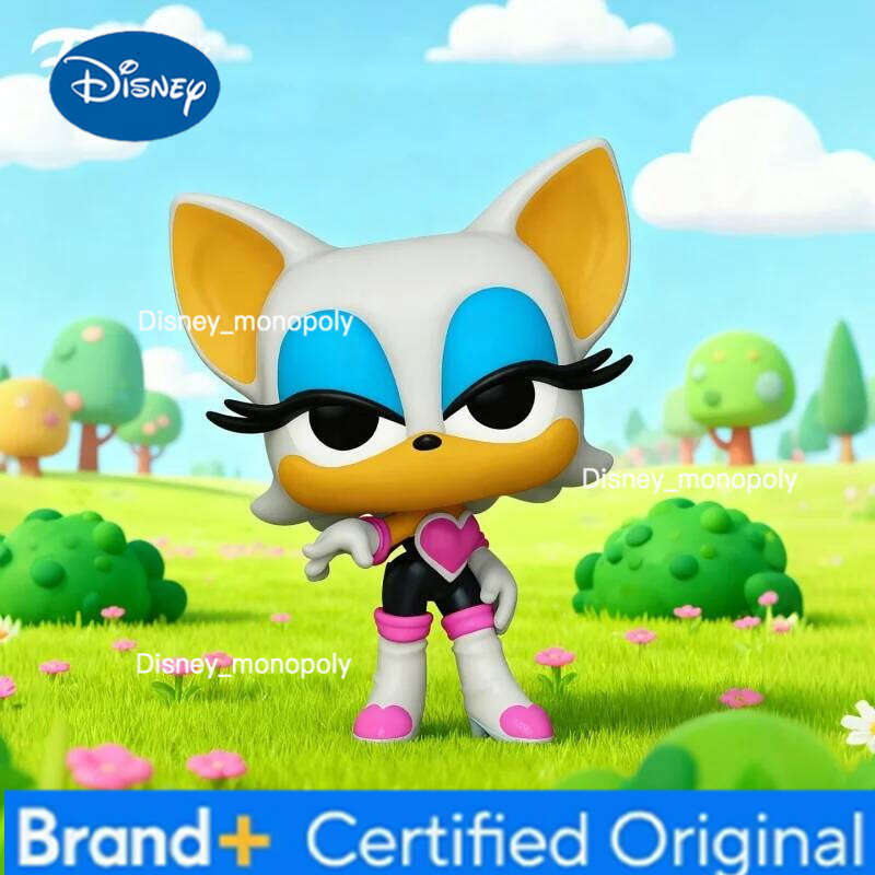 Disney Genuine Funko Pop Hedgehog Sonic Rouge Action Doll Model 1057 Vinyl Sculpture Dolls Limited Edition Collect Decoration Gift H260205