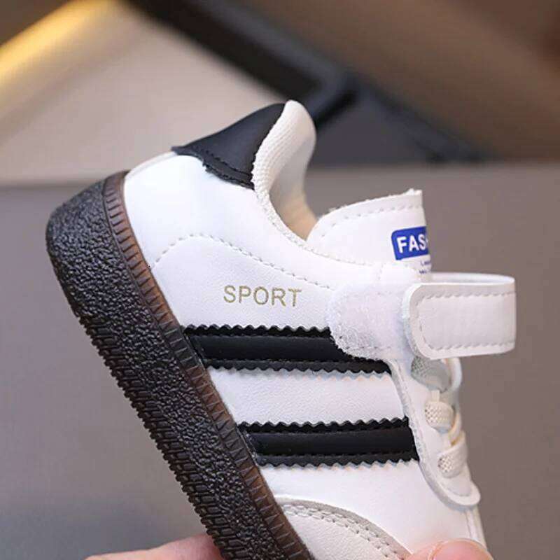 2026 New Toddler Baby Kids Fashion Design Walking Sneakers White Non-slip Casual Boys Girls Breathable Outdoor Sport Shoes 25H1219