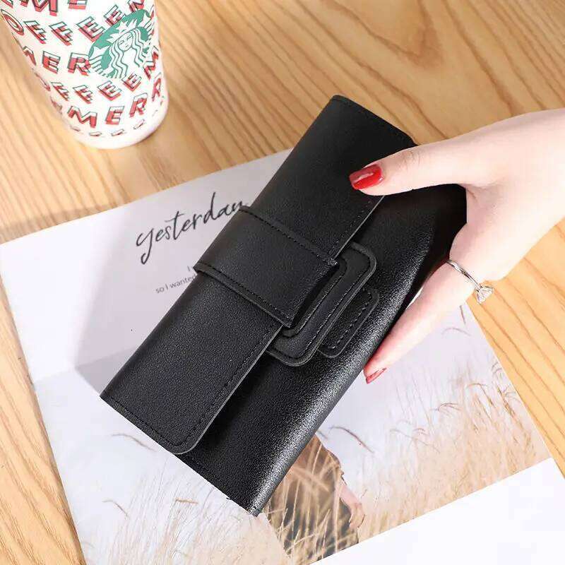 Ladies Luxury Large Capacity Leather Bag with Zipper Women Wallet Cardholder Coin Purses Clutch Phone Holder Z260205