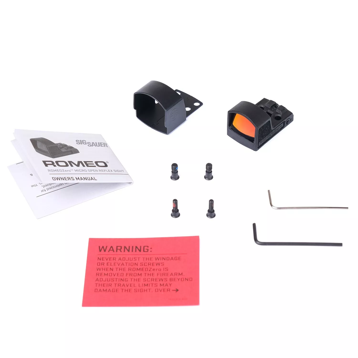 ROMEOZero 1x 24 mm 3 MOA Red Dot Sight with Protective Shroud - Black / TAN (SOR01300)