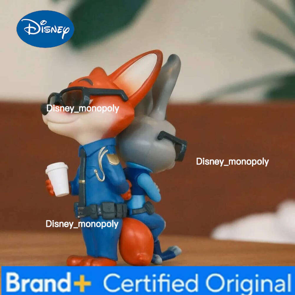 Disney 52TOYS Zootopia Best Partner Blind Box Officially Licensed Judy & Nick Figures Hidden Style Trendy Toys Collection Gifts H260205