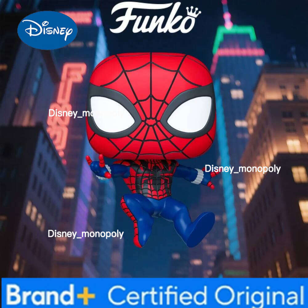 Disney Miles Morales Action Funko Pop Spider-Man Series Anime Figure Doll Limited Edition Model Original Toy Gifts H260205