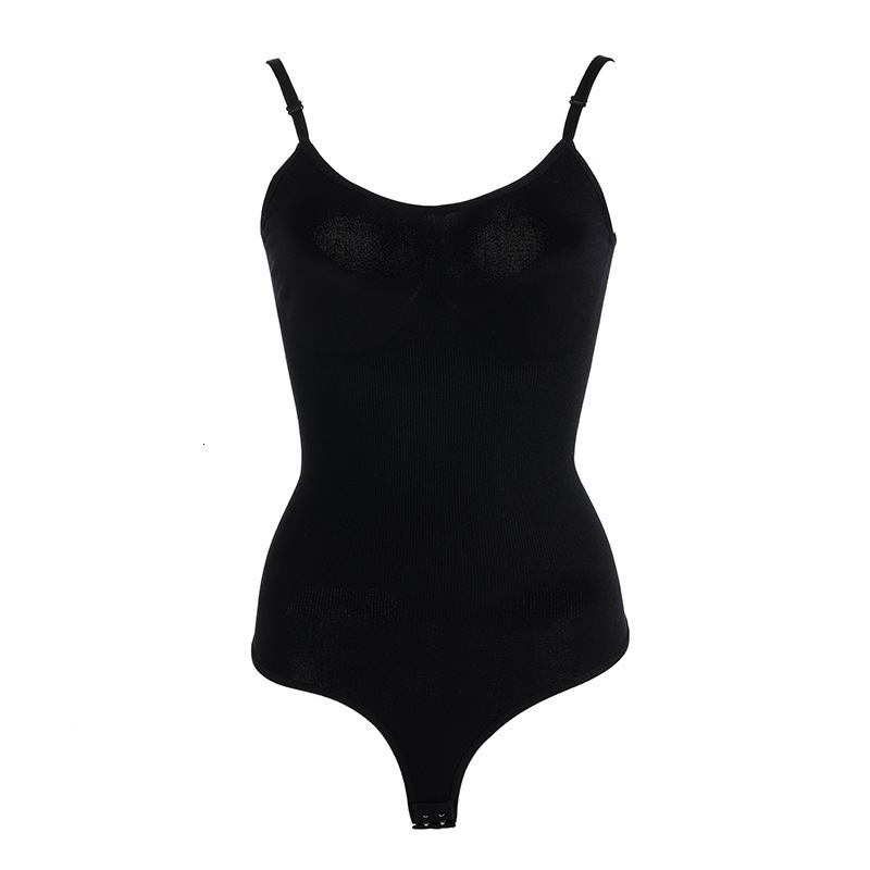 Seamless Shapewear European And American Body Shaping Bodysuit Women, Shaping, Tummy Control, Waist Cinching, Hip Lift, Sexy Backless, Tight-Fitting S