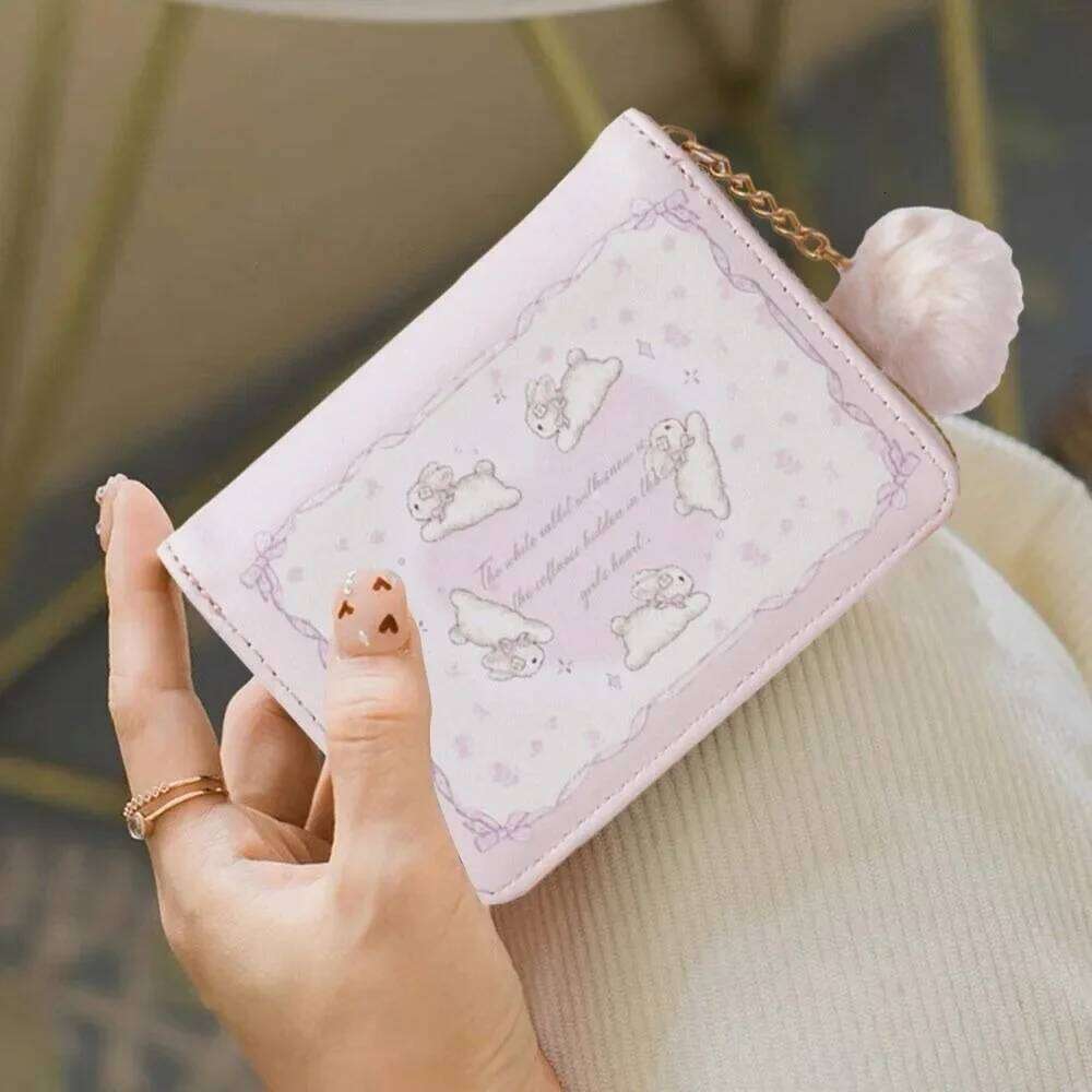 Cute PU Leather Coin Purse Cartoon Waterproof Card Wallets Gift Bag Girls Z260205