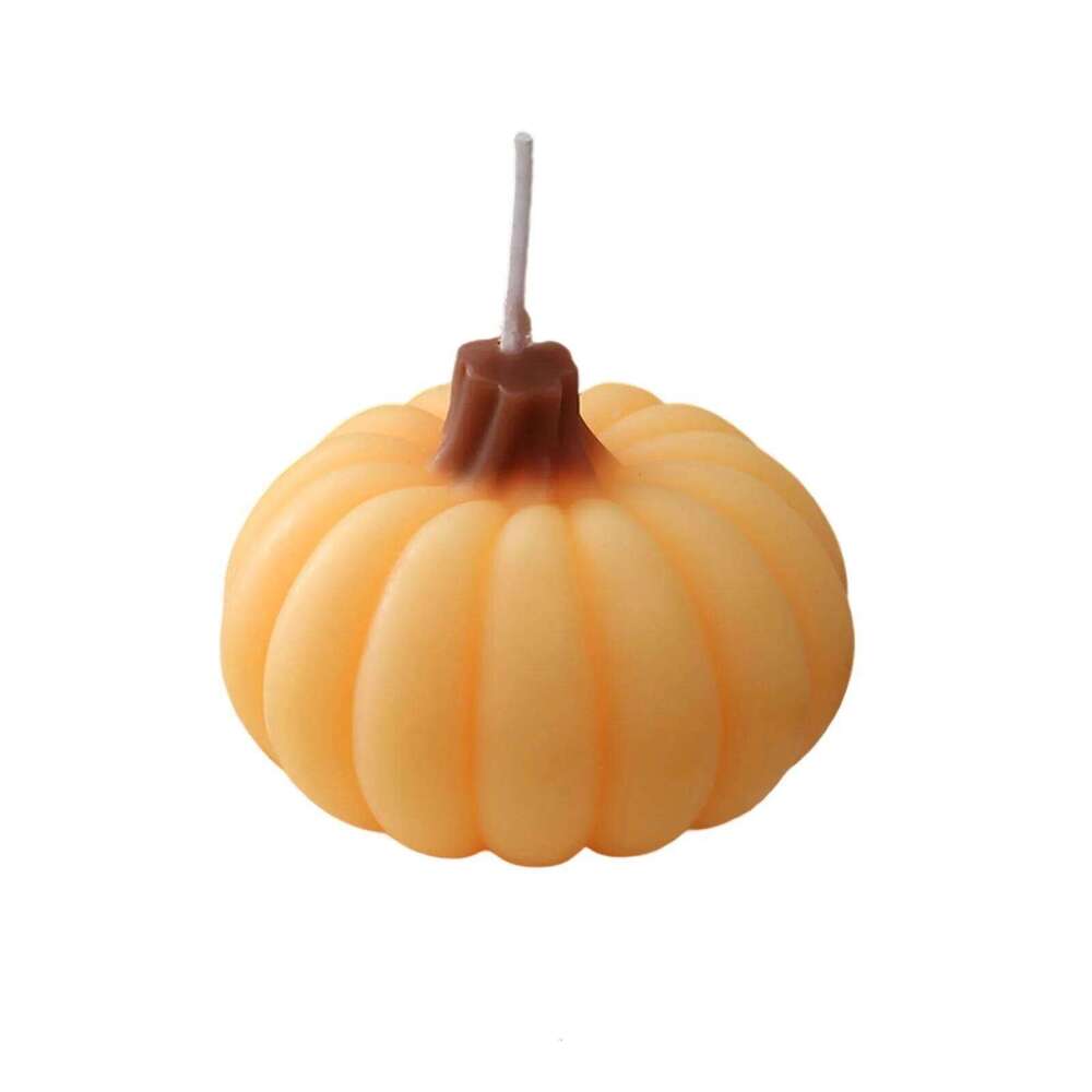 1 Halloween Aromatherapy Candle Festival Girl Birthday Companion Gift Pumpkin Candlestick Home Decoration S260204