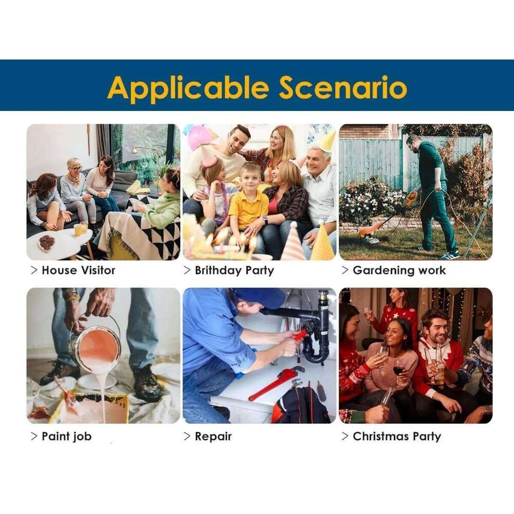 Disposable Non Slip 100Pcs Hygienic Waterproof Foot Recyclable Shoe Booties Covers for Indoors Man S260204