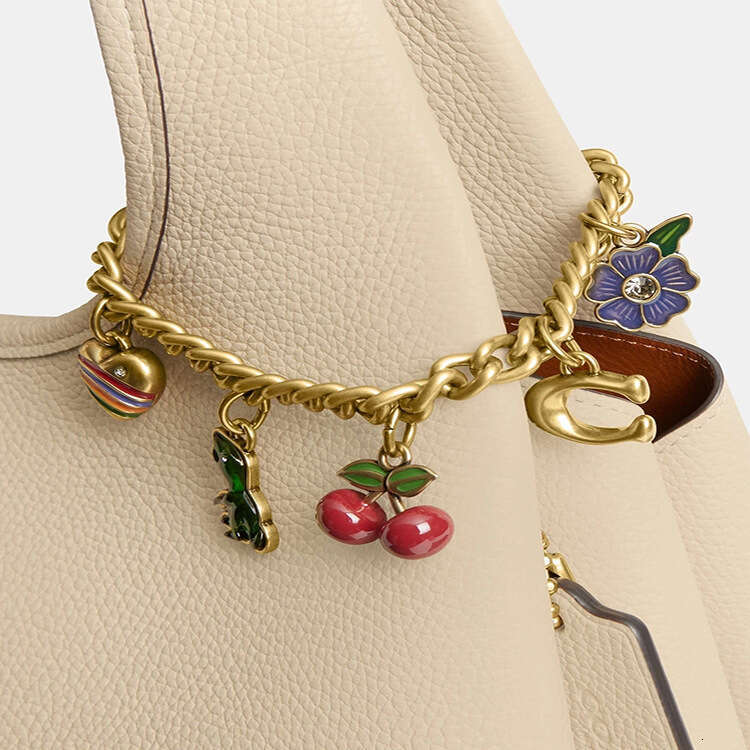 Hot Pendant Strawberry Chain Women's Accessories Cherry Dinosaur Crossbody Bag Keychain