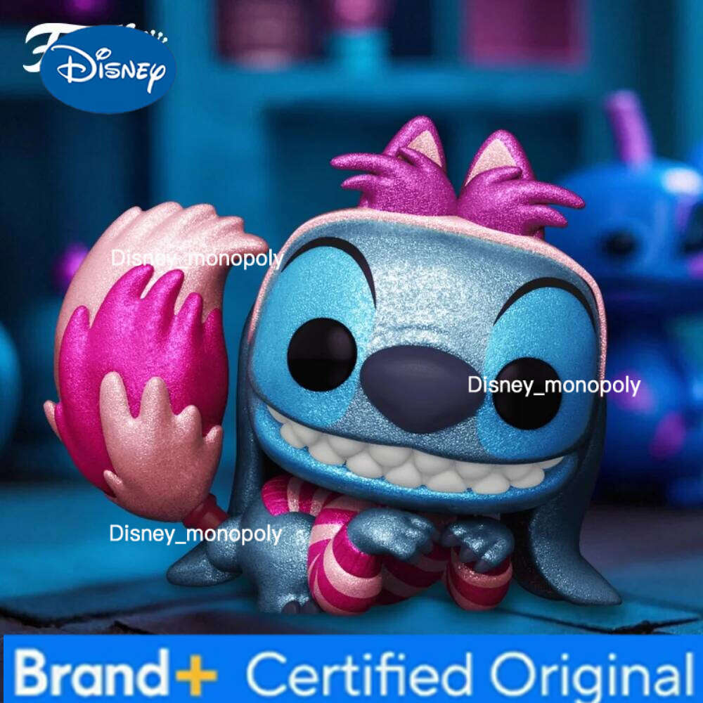 Disney Stitch Series Action Figure Gamer Ugly Model Limited Edition Anime Original Funko Pop Statue Dolls Collectible Toy Gifts H260205