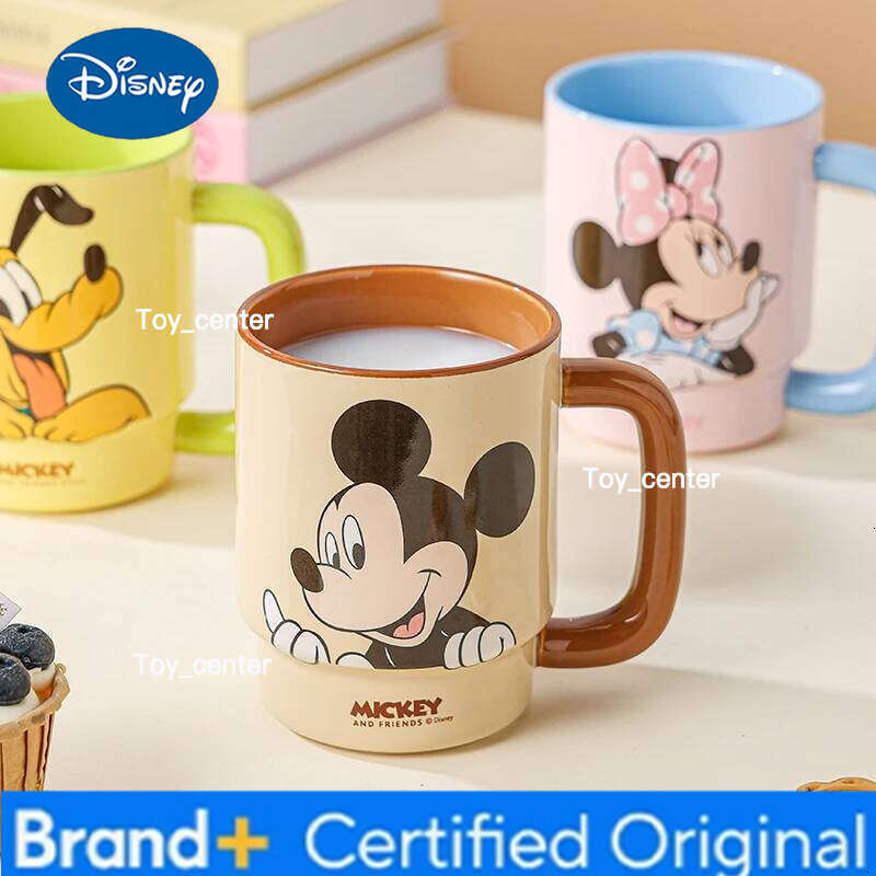 Disney Mickey Mouse daisy Minnie cute Brutus cartoon mug home drinking large capacity coffee ceramic mugs 480ml H2602051