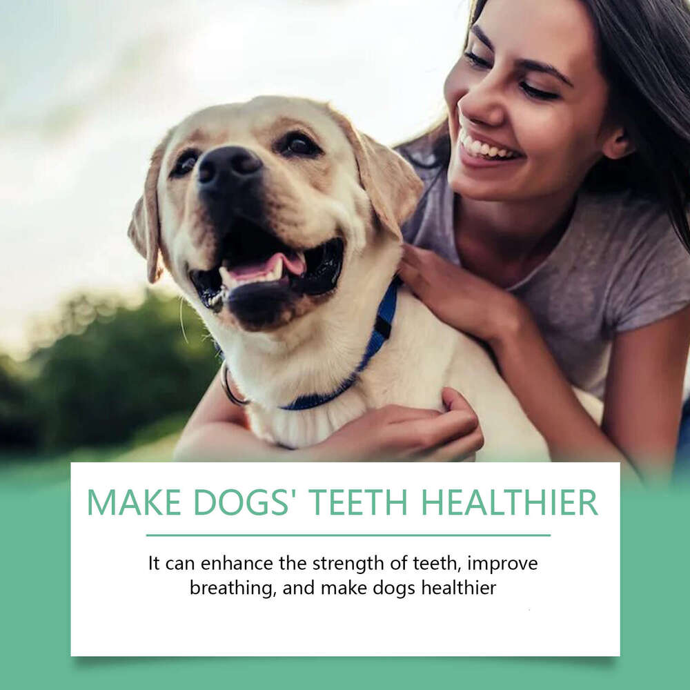 Yegbong Dog Dental Gentle Formula Fresh Breath Protects Pet Oral Health Tooth Cleaning Powder S260203
