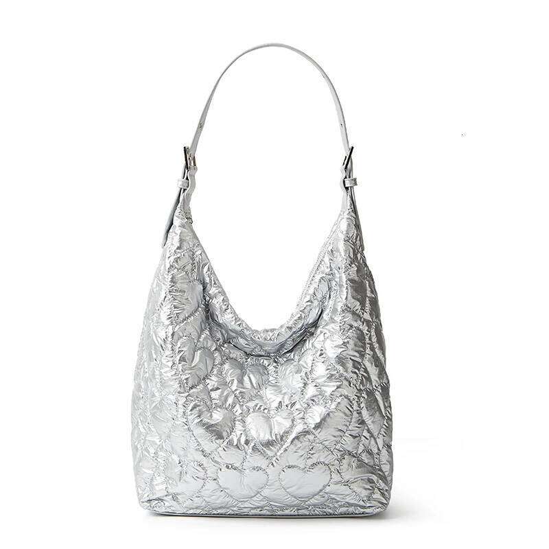 Large-Capacity New Style Lightweight Fashionable Heart-Patterned Versatile Women's Shoulder Tote & Handheld Bag Y260204
