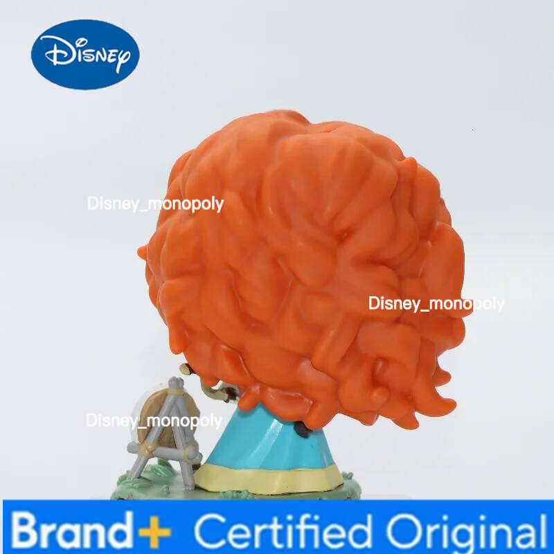 Disney Original Funko Pop Princess Brave Merida Anime Action Figure Vinyl Figurine Model Toy Gift Collectible Desk Decor H260205