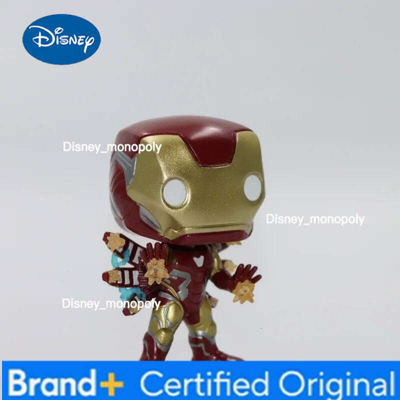 Disney Funko Pop Original Marvel Movie & TV Infinity Saga Anime Action Figure Iron Man Figurine Statue Toys Gift for Kids Boys Grils H260205