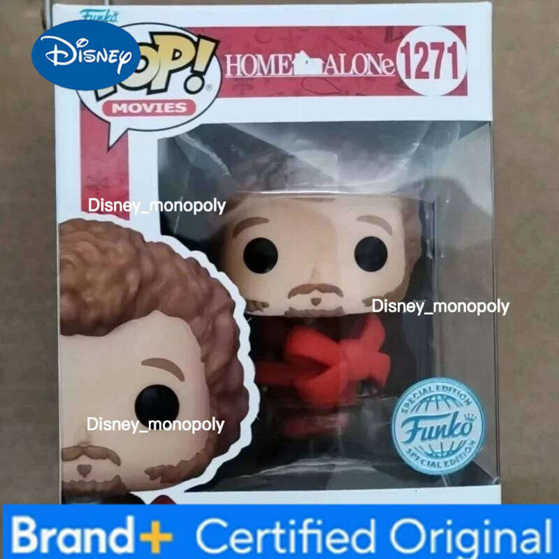 Disney Home Alone Kevin Harry Marv Action Figure Funko Pop Global Limited Figures model Toy Collection Christmas Statue Doll Ornament H260205
