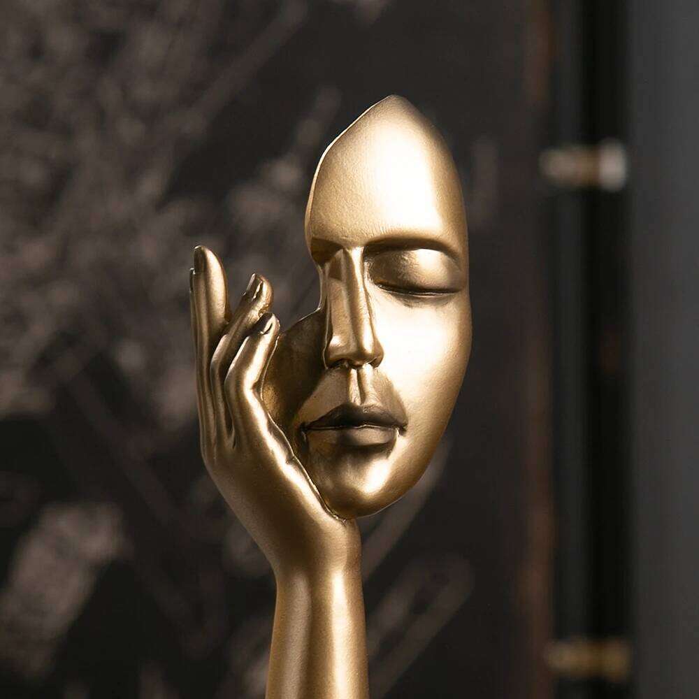 European crafts ornaments simple abstract figure office living room sculpture art decorations S260204