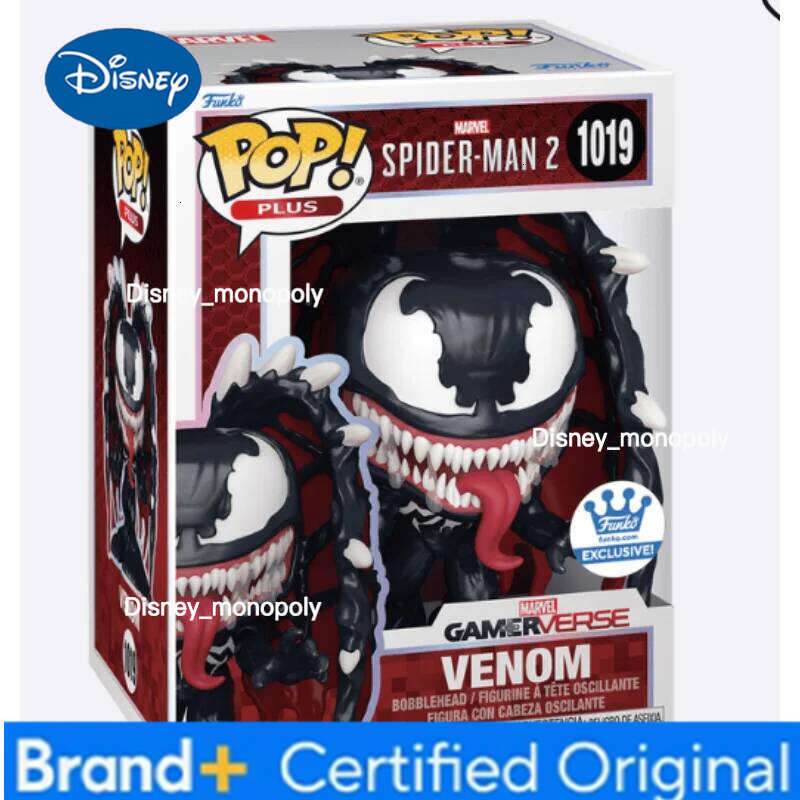 Disney Marvel Funko Pop Comics & Super Heroes Venom Miles IS Iron ManAvengerTower Toys for Boys Gift Collectible Model Ornaments H260205