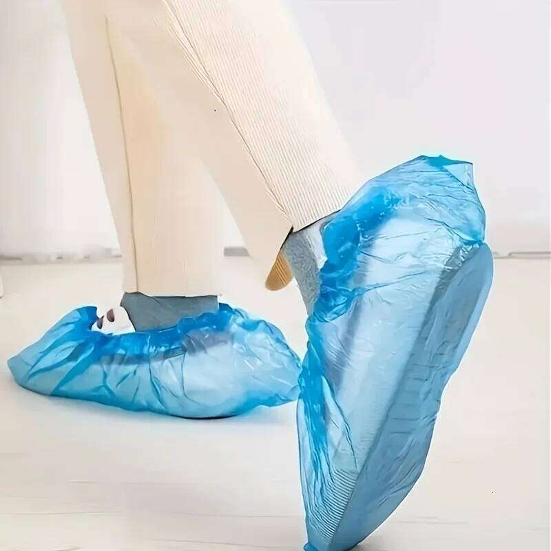 100pcs Disposable Covers, Cleaning and Hygiene Supplies, Travel Hotel Shoe Covers S260204