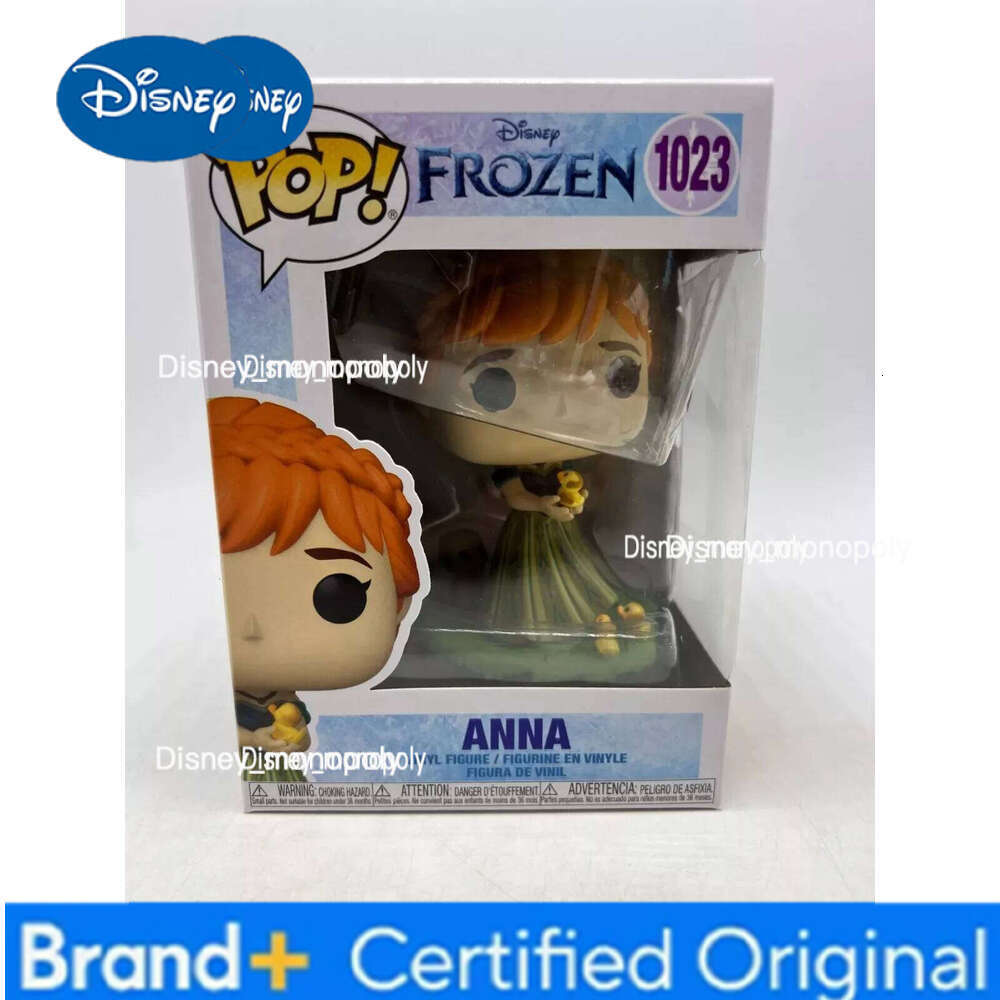 Disney Pop! Princess Action Figures Funko Pop Anna Model Toys Anime Figureine Q Version Doll Collectible Vinyl Figure Gifts H260205