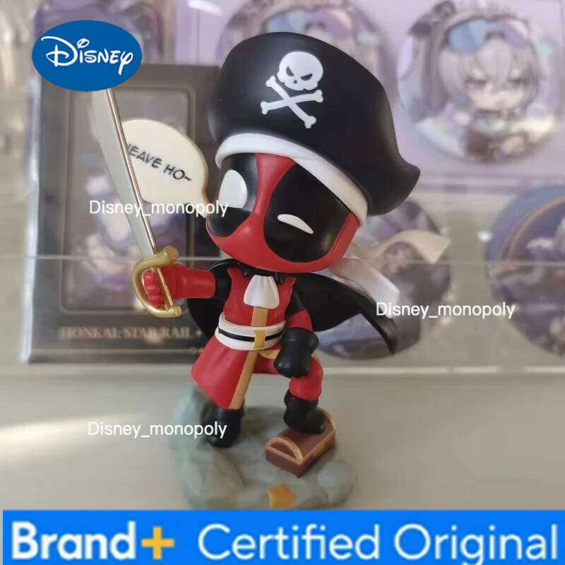 Disney Popmart Marvel Deadpool Series Blind Box - Surprise Fashion Desktop Decoration Collection Mysterious Toy Gift H260205