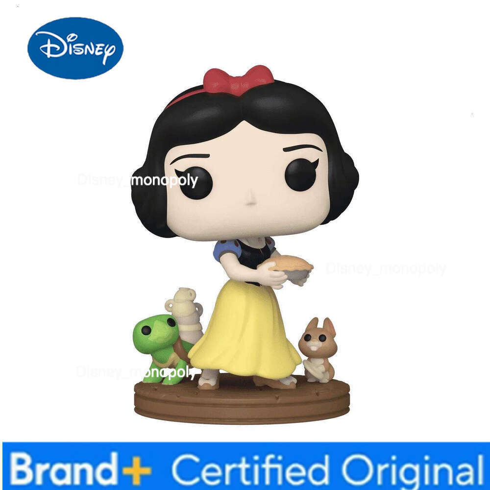 Disney Princesses Funko Pop Animation & Cartoons Snow White Peripheral Figurines Toys for Boys Gift Collectible Ornaments H260205