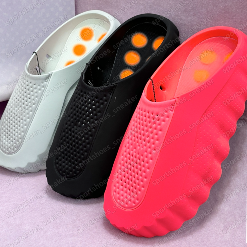 Big Size 48 Designer Slippers Mind 001 Slides 002 Running Shoes Mind001 Slid Soft Rubber Tech Comfortable andals Black Red Bone Light Smoke Grey Men Women Slider