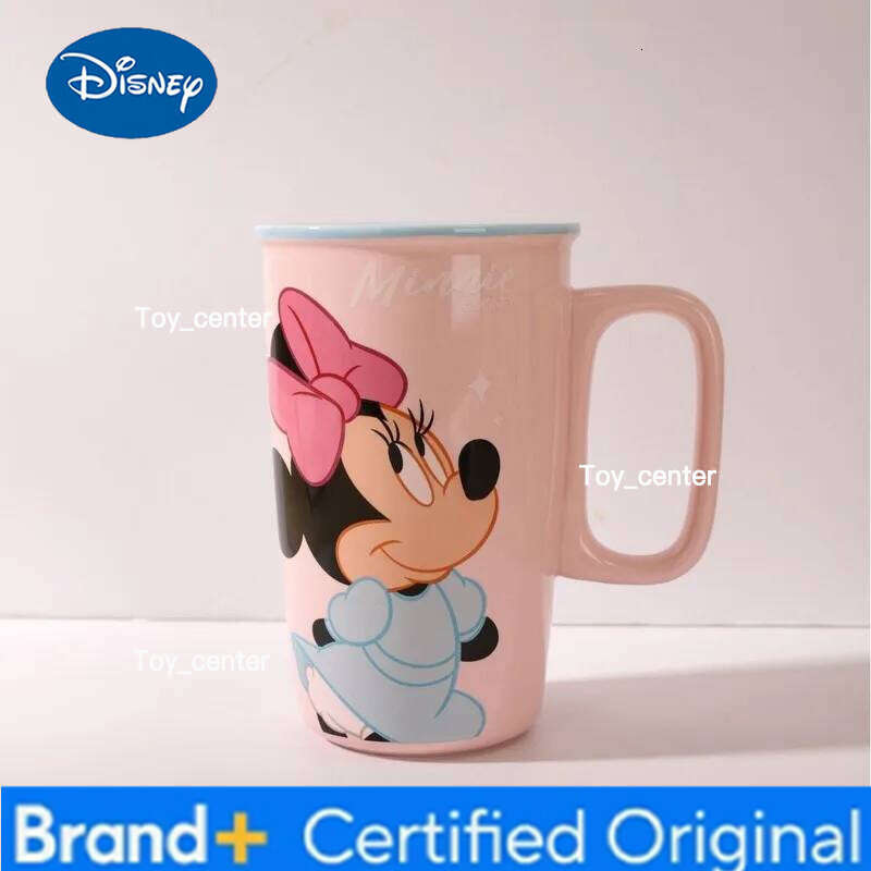 Disney Stitch Mug Women's High Beauty Home Ceramic Milk Coffee Cup Cute Creative Couple Birthday Gift for Girls H260205