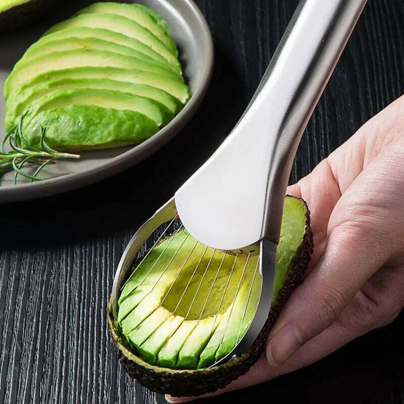 Avocado Knife Gadget Stainless Steel Cutter Gadgets Cutting Artifact All for Kitchen and Home Dragon Fruit Slices