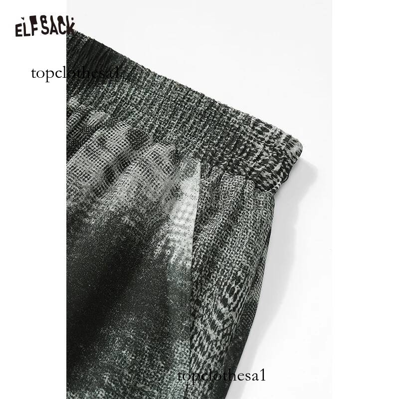 ELFSACK 2025 Summer New Arrivals Pink Cargo Casual Straight Wide Leg Pants For Women