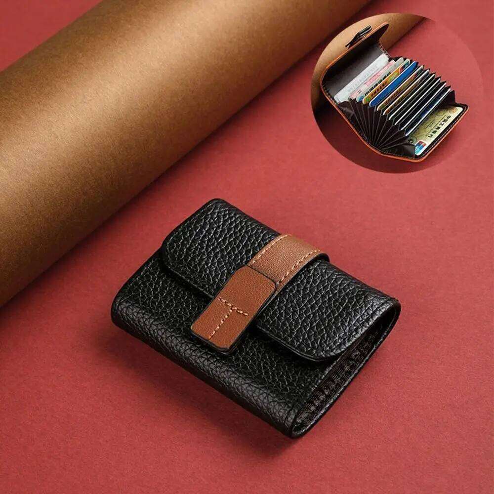 Multi-card Slot Credit Bag PU Leather Small Wallet Coin Purse Card Holder Wallets Z260205